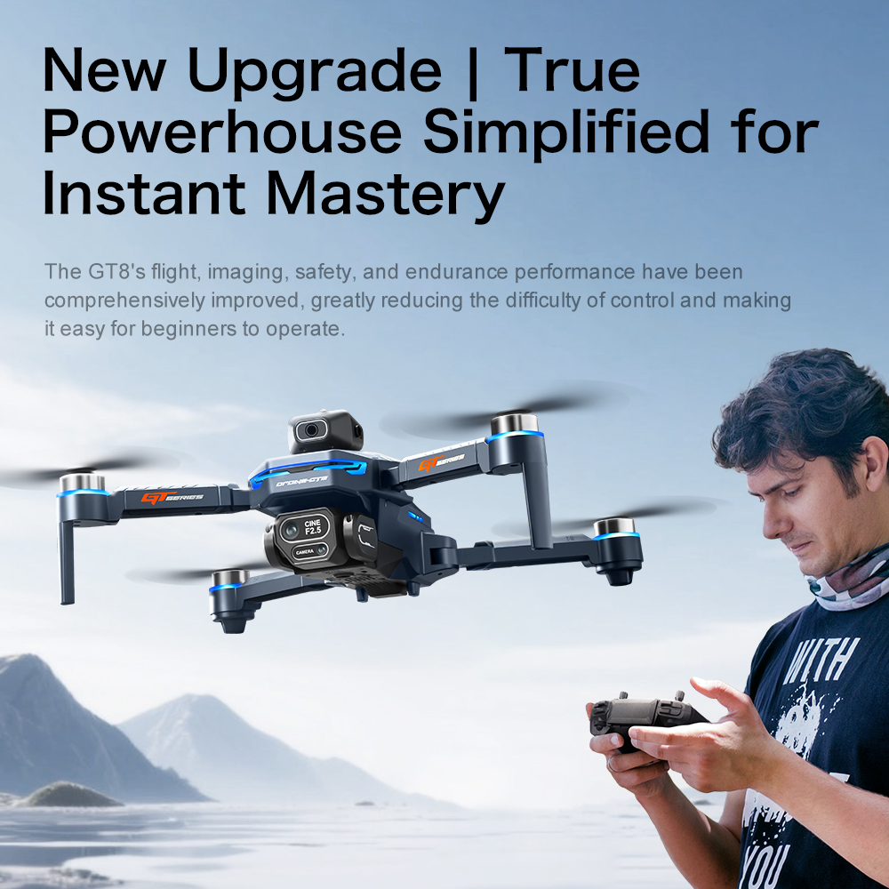 Original GT8 Drone 8K Professi - Drone Photogrammetry ulasan dan harga