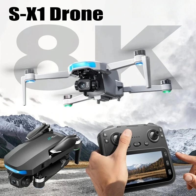 Original S-X1 Drone 8K HD Prof - Drone Photogrammetry ulasan dan harga