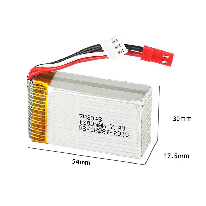 Lipo Battery 2S 7.4V 1200mAh 7 - Eachine Drone E010 ulasan dan harga