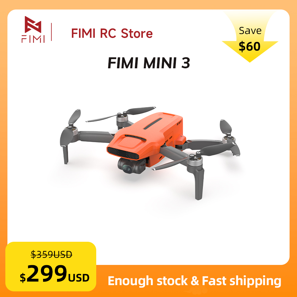 FIMI MINI 3 Camere Drone 4K 60 - Drone Video Production ulasan dan harga